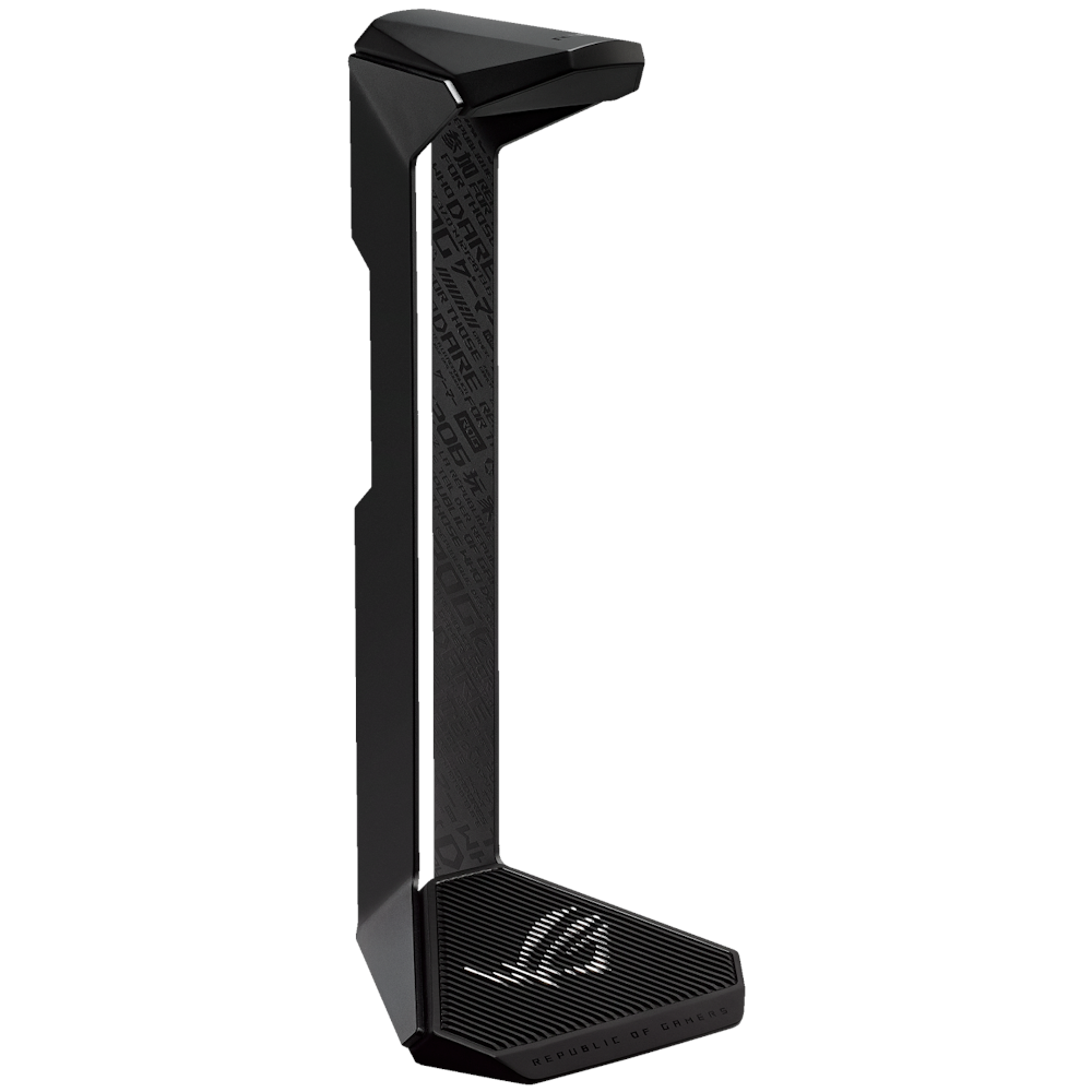 A large main feature product image of ASUS ROG Throne II Core Headset Stand