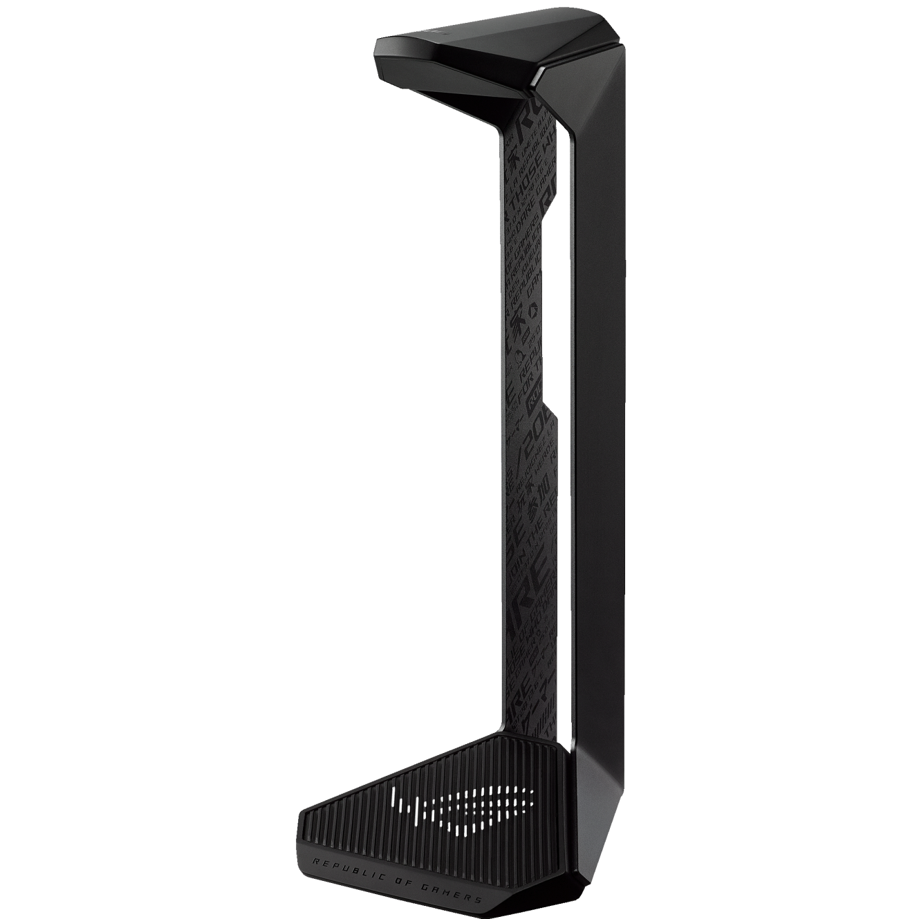 A large main feature product image of ASUS ROG Throne II Core Headset Stand