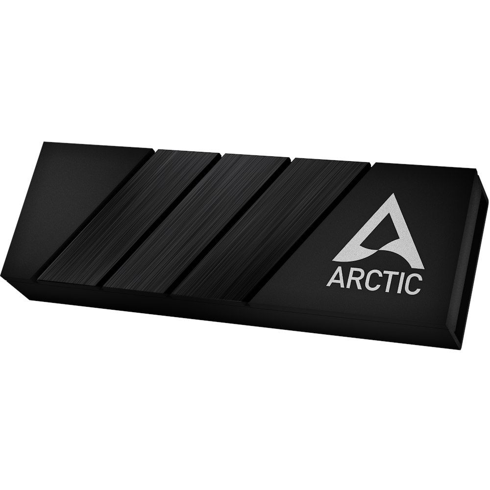 A large main feature product image of ARCTIC M2 Pro - M.2 NVMe SSD Heatsink (Black)