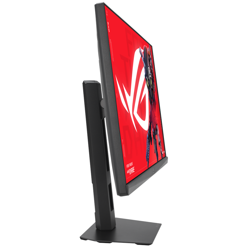 A large main feature product image of ASUS ROG Strix XG27ACMES - 27" 1440p 255Hz 0.3ms Fast-IPS Gaming Monitor - Black