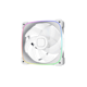 A small tile product image of EX-DEMO Geometric Future Squama 2503 - 120mm ARGB PWM Fan 3-Pack (White)
