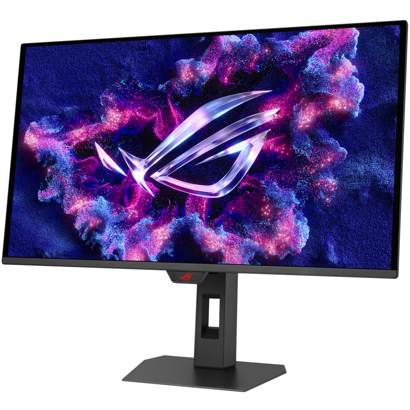 A large main feature product image of ASUS ROG Strix OLED XG27AQDPG 27" 1440p 500Hz 0.03ms QD-OLED Monitor