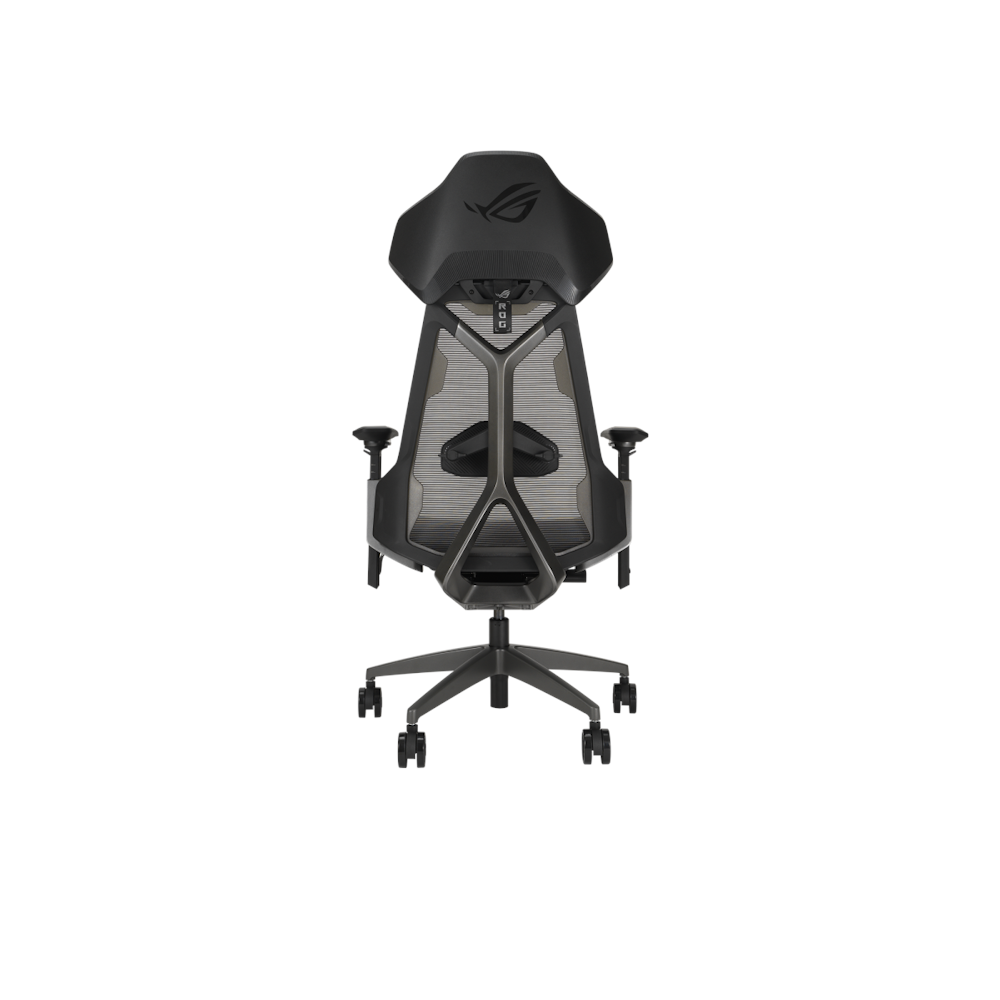 A large main feature product image of EX-DEMO ASUS ROG Destrier Ergo Gaming Chair