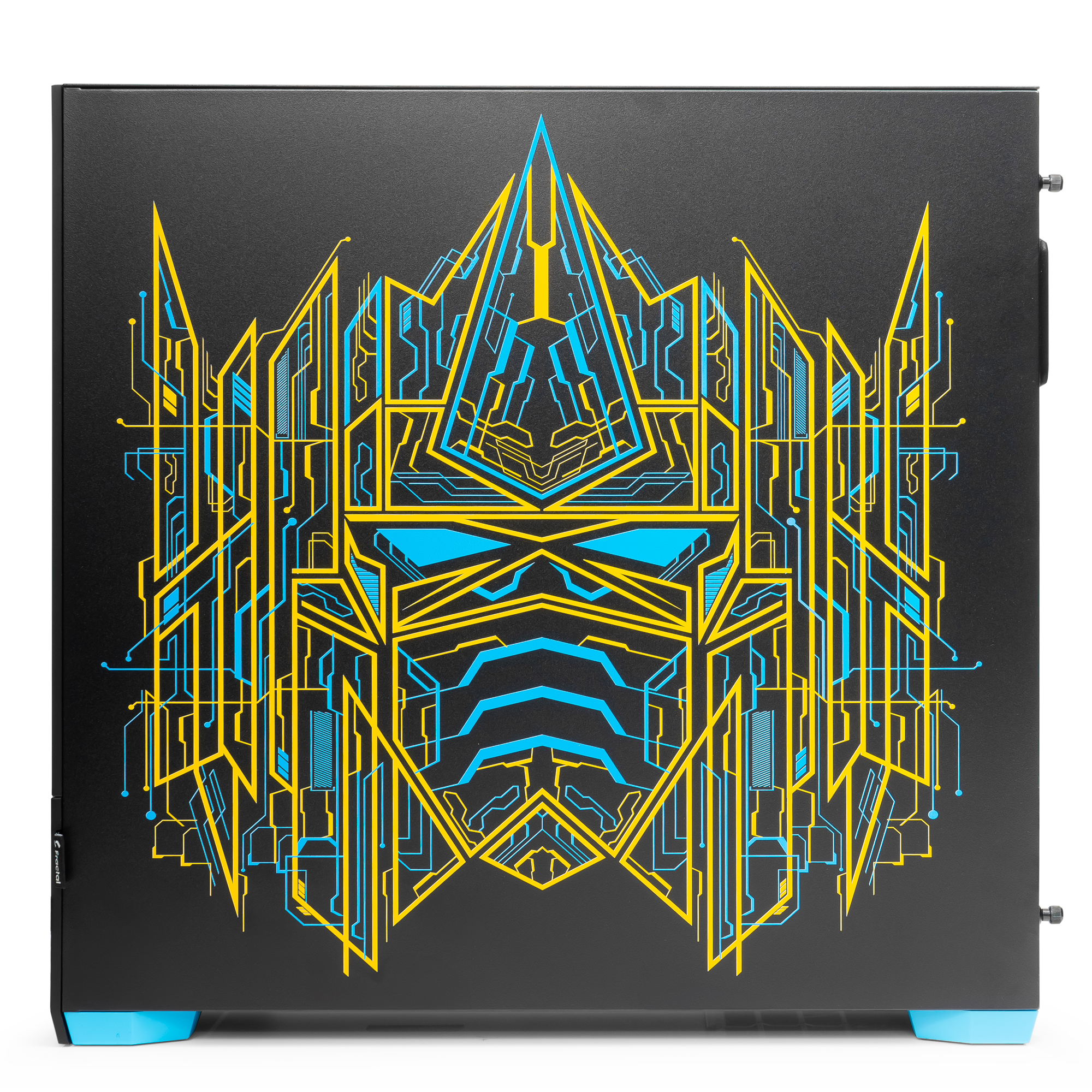 A large main feature product image of EX-DEMO PLE Pop Blue A770 Prebuilt Ready To Go Gaming PC