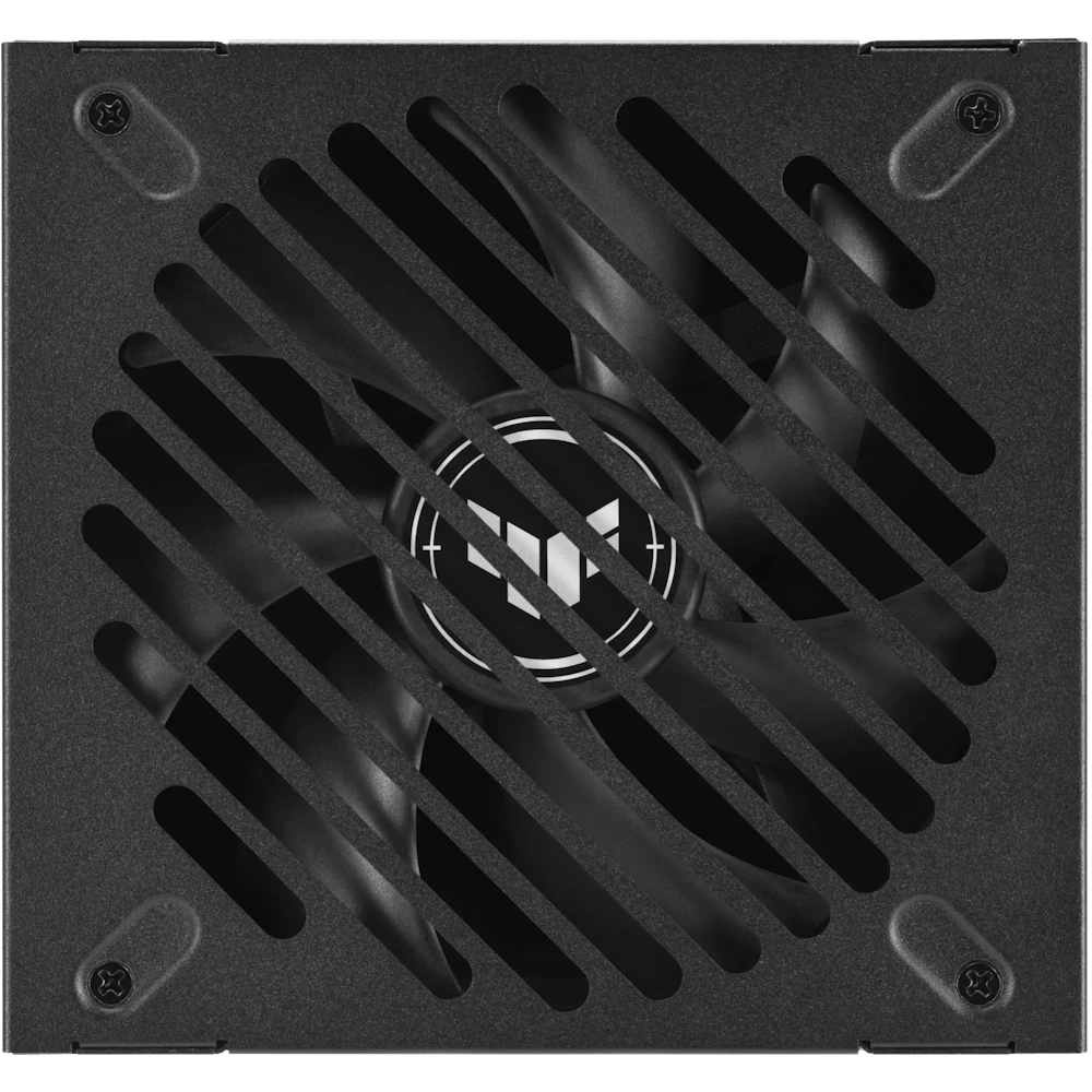 A large main feature product image of ASUS TUF GAMING 850W Gold EVO ATX Modular PSU