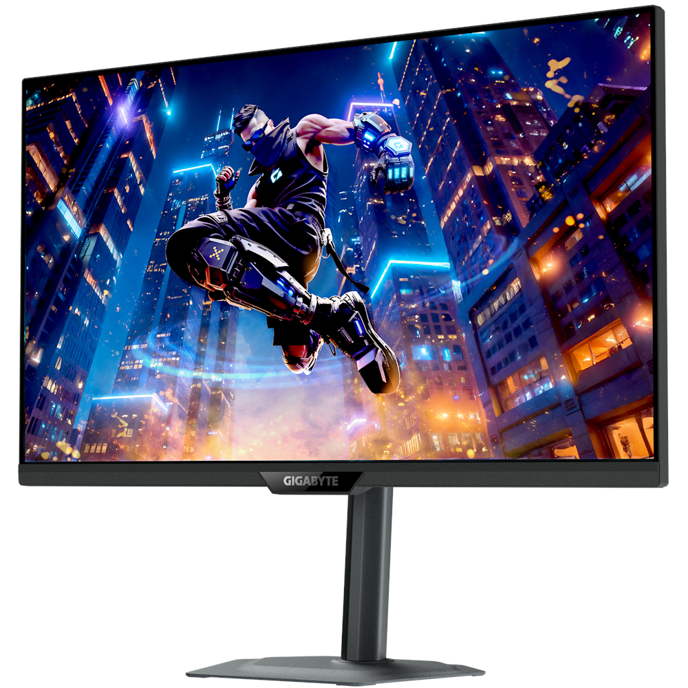 A large main feature product image of EX-DEMO Gigabyte M27Q2 QD 27" 1440p 210Hz 1ms Quantum Dot Super Speed IPS Gaming Monitor