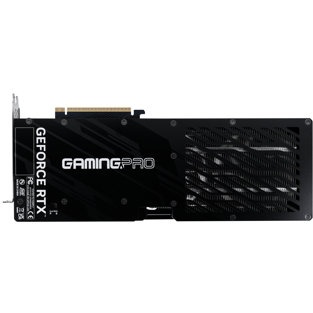 A large main feature product image of Palit GeForce RTX 5080 GamingPro OC 16GB GDDR7