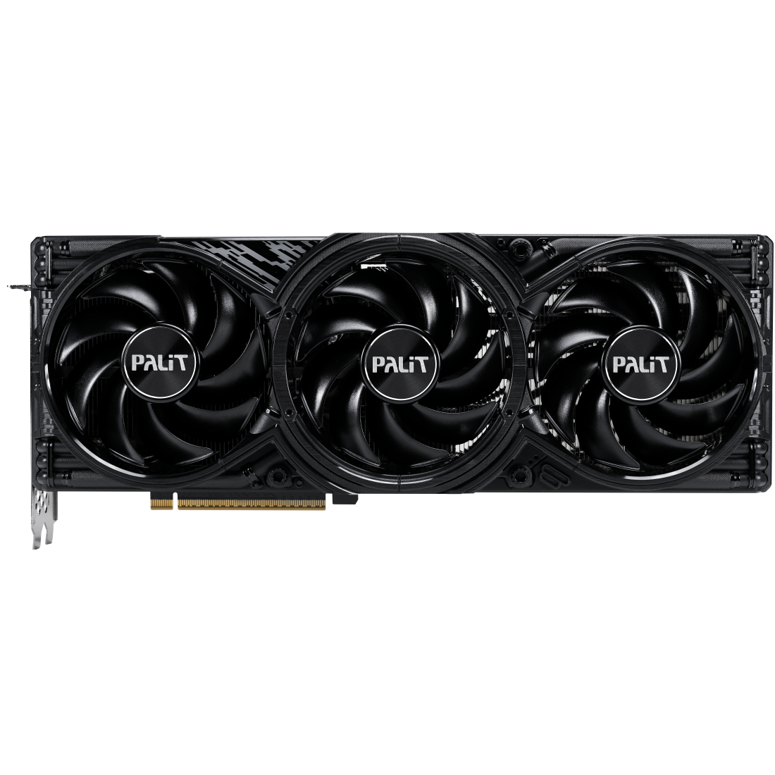 A large main feature product image of Palit GeForce RTX 5080 GamingPro OC 16GB GDDR7
