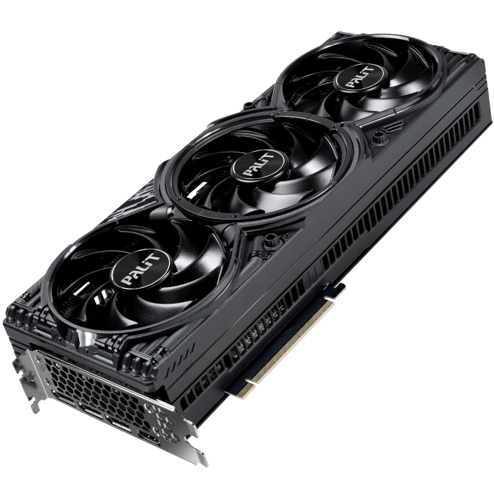 A large main feature product image of Palit GeForce RTX 5080 GamingPro OC 16GB GDDR7