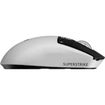 A small tile product image of Logitech G PRO X2 SUPERSTRIKE LIGHTSPEED Wireless 60g Lightweight Gaming Mouse (White)