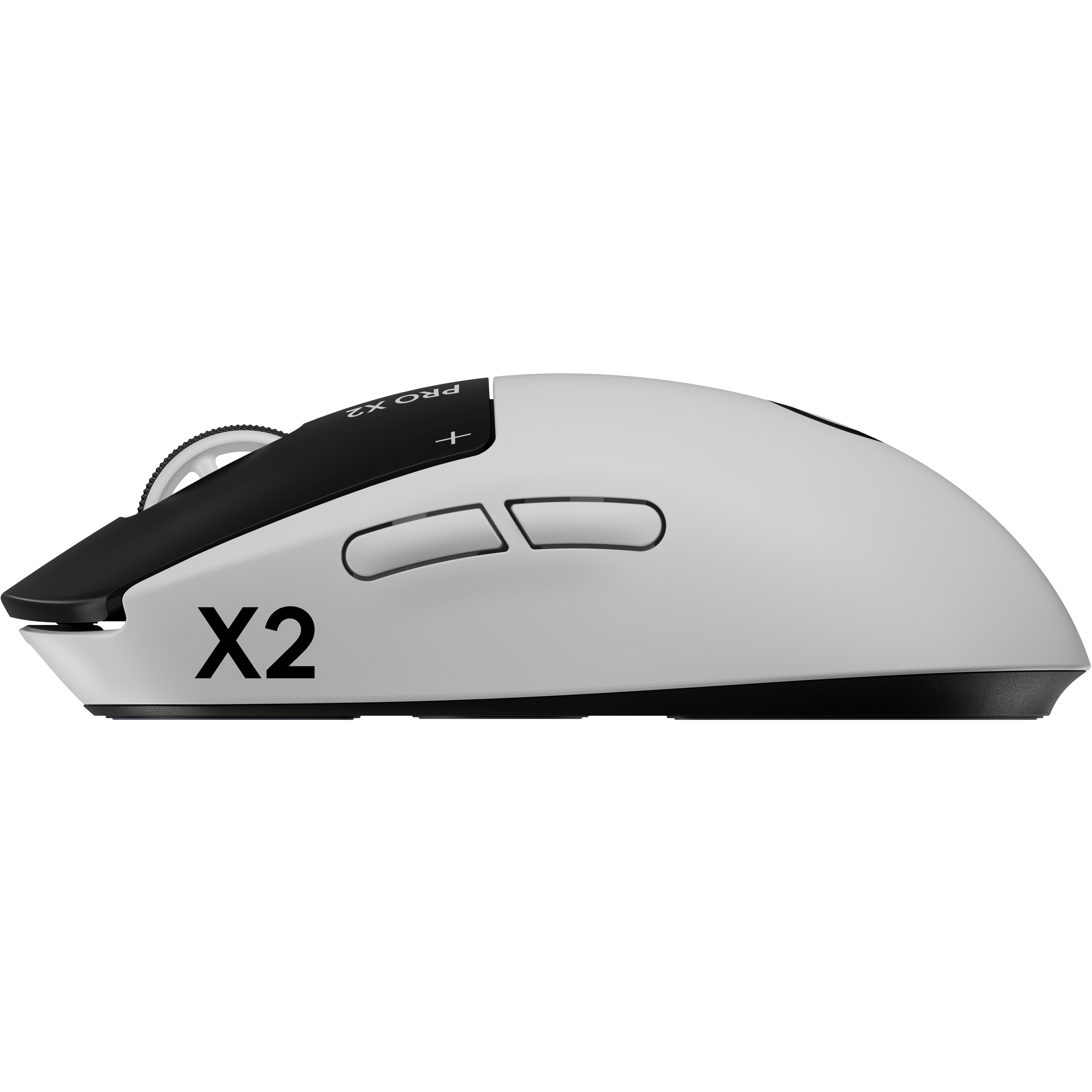 A large main feature product image of Logitech G PRO X2 SUPERSTRIKE LIGHTSPEED - 60g Lightweight Wireless Gaming Mouse (White)
