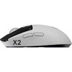 A small tile product image of Logitech G PRO X2 SUPERSTRIKE LIGHTSPEED Wireless 60g Lightweight Gaming Mouse (White)