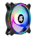 A small tile product image of EX-DEMO GamerChief Dash ARGB PWM 120mm Reverse Blade Fan - Black