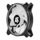 A small tile product image of EX-DEMO GamerChief Dash ARGB PWM 120mm Reverse Blade Fan - Black