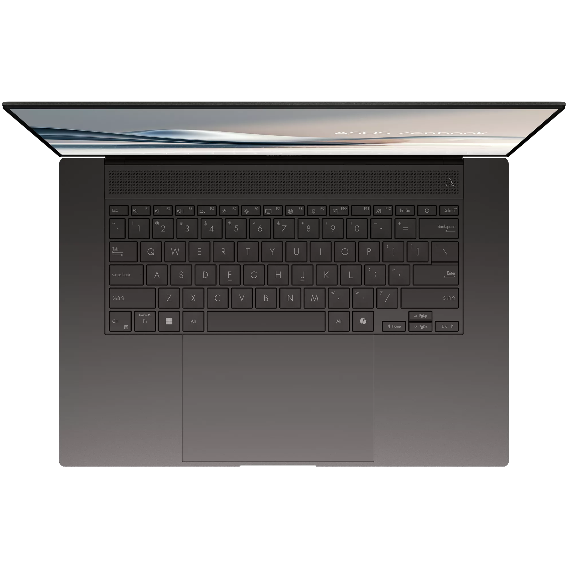 A large main feature product image of ASUS Zenbook S 16 (UM5606) - 16" 3K OLED 120Hz Touch, Ryzen AI 7 445, 32GB/1TB - Win 11 Notebook