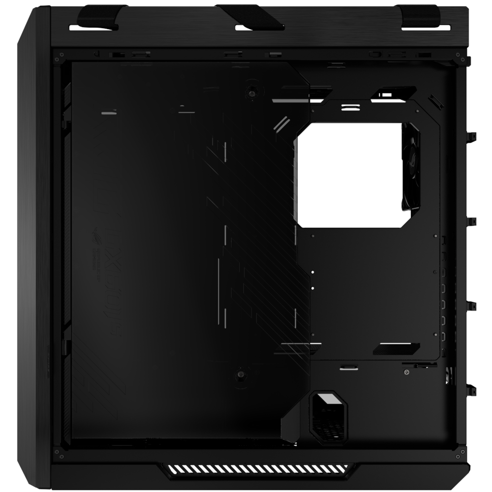 A large main feature product image of ASUS ROG Strix Helios II eATX Mid Tower Case - Black