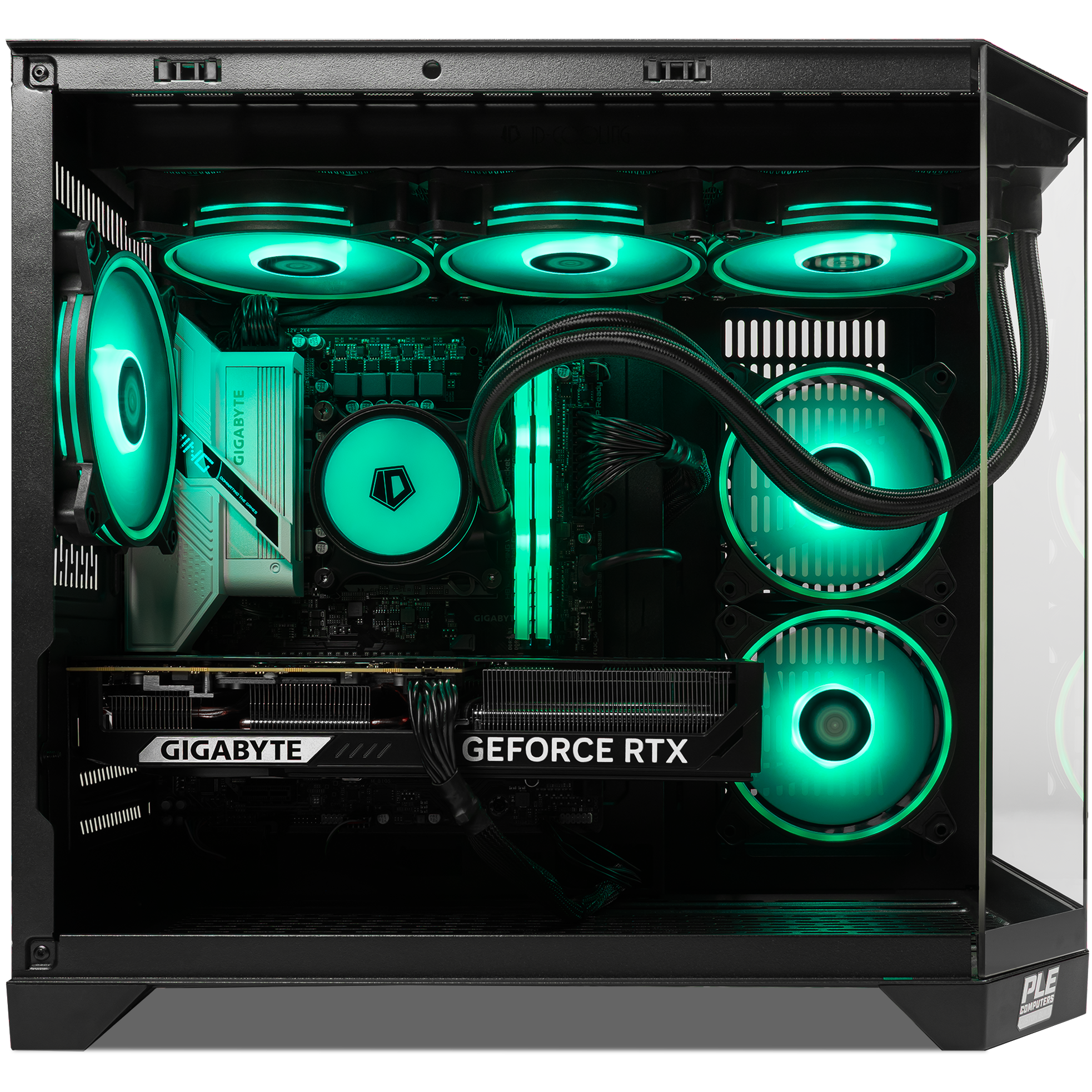 A large main feature product image of Astral 5070 Prebuilt Ready To Go Gaming PC