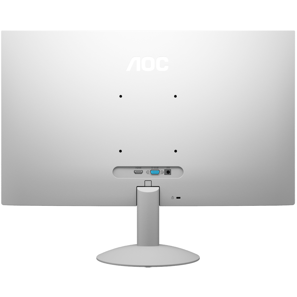 A large main feature product image of AOC 27B30H3 - 27" 1080p 120Hz 1ms IPS Monitor - White
