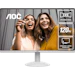 A product image of AOC 27B30H3 - 27" 1080p 120Hz 1ms IPS Monitor - White