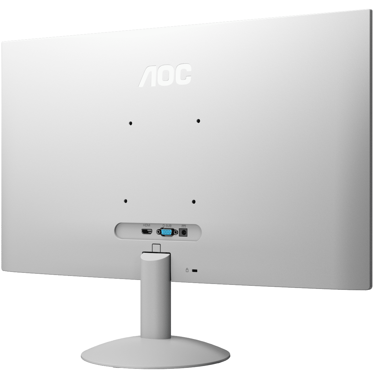 A large main feature product image of AOC 27B30H3 - 27" 1080p 120Hz 1ms IPS Monitor - White