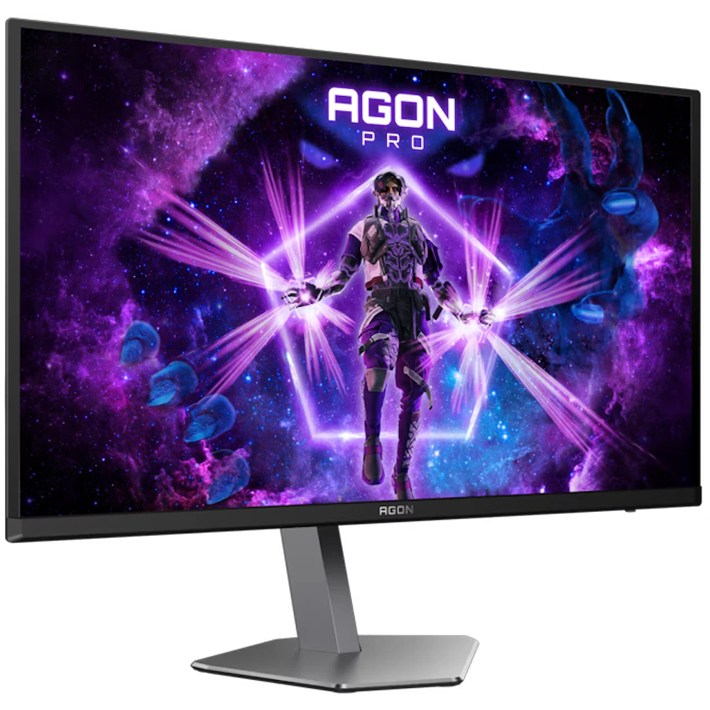 A large main feature product image of AOC AGON Pro AG276QKD2 QD-OLED - 27" 1440p 500Hz 0.03ms Monitor