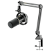 A product image of MAONO PD200W Hybrid Podcasting Wireless Microphone with Boom Arm