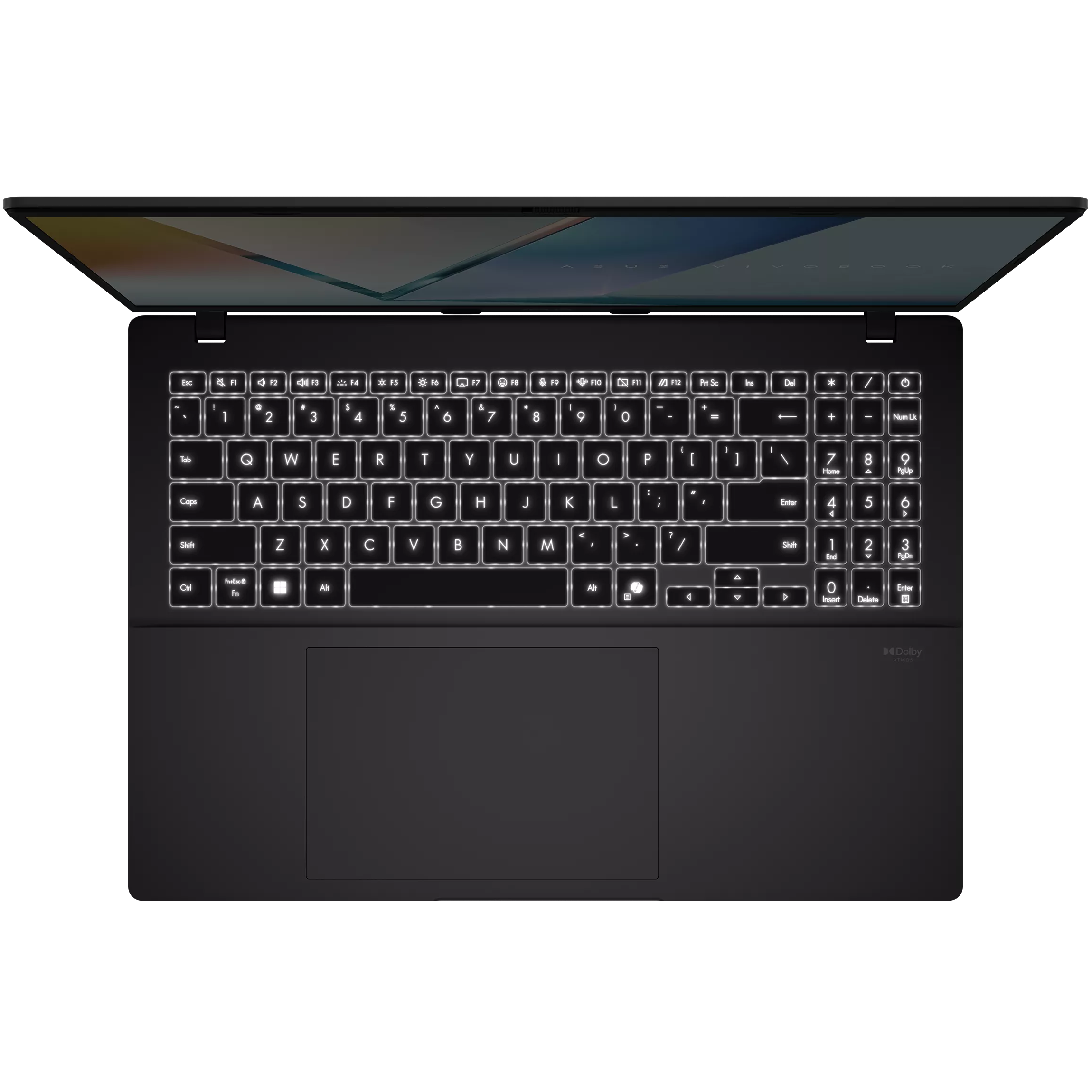 A large main feature product image of ASUS Vivobook S16 (S3607)- 16" 144Hz, Ultra 5 225H, 16GB/512GB - Win 11 AI Notebook