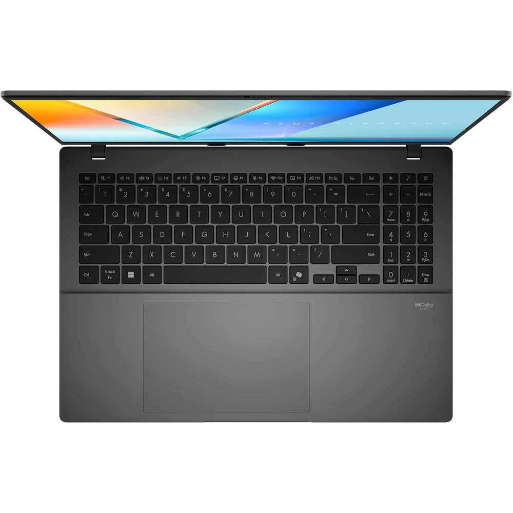 A large main feature product image of ASUS Vivobook S16 (S3607)- 16" 144Hz, Ultra 5 225H, 16GB/512GB - Win 11 AI Notebook