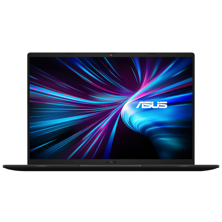 A large main feature product image of ASUS Gaming V16 (V3607) - 16" 144Hz, Ultra 7 240H, RTX 5050, 16GB/1TB - Win 11 Advance AI Notebook