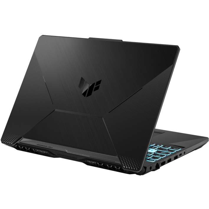 A large main feature product image of ASUS TUF Gaming A15 - 15.6" 144Hz, Ryzen 7 170, RTX 3050, 16GB/512GB - Win 11 Gaming Notebook