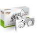 A product image of INNO3D GeForce RTX 4060 Ti Twin X2 OC 8GB GDDR6 - White