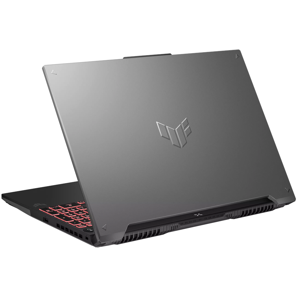 A large main feature product image of ASUS TUF Gaming A16 - 16" 144Hz, Ryzen 7 170, RTX 4050, 16GB/512GB - Win 11 Gaming Notebook