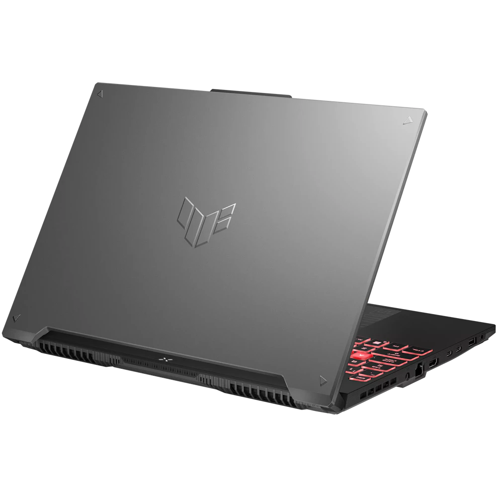 A large main feature product image of ASUS TUF Gaming A16 - 16" 144Hz, Ryzen 7 170, RTX 4050, 16GB/512GB - Win 11 Gaming Notebook