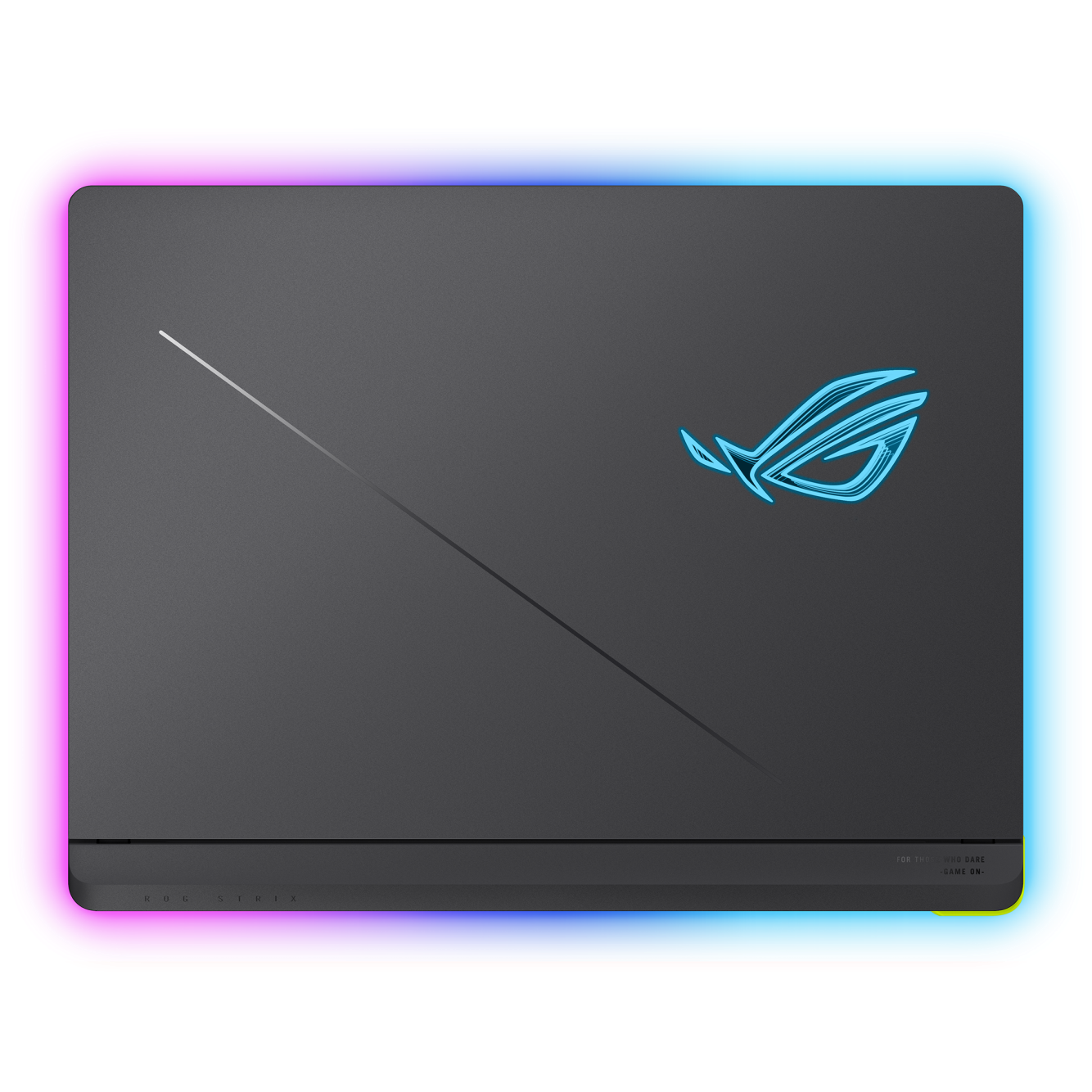 A large main feature product image of ASUS ROG Strix G16 - 16" 165Hz, Ryzen 9 8940HX, RTX 5080, 32GB/1TB - Win 11 Gaming Notebook