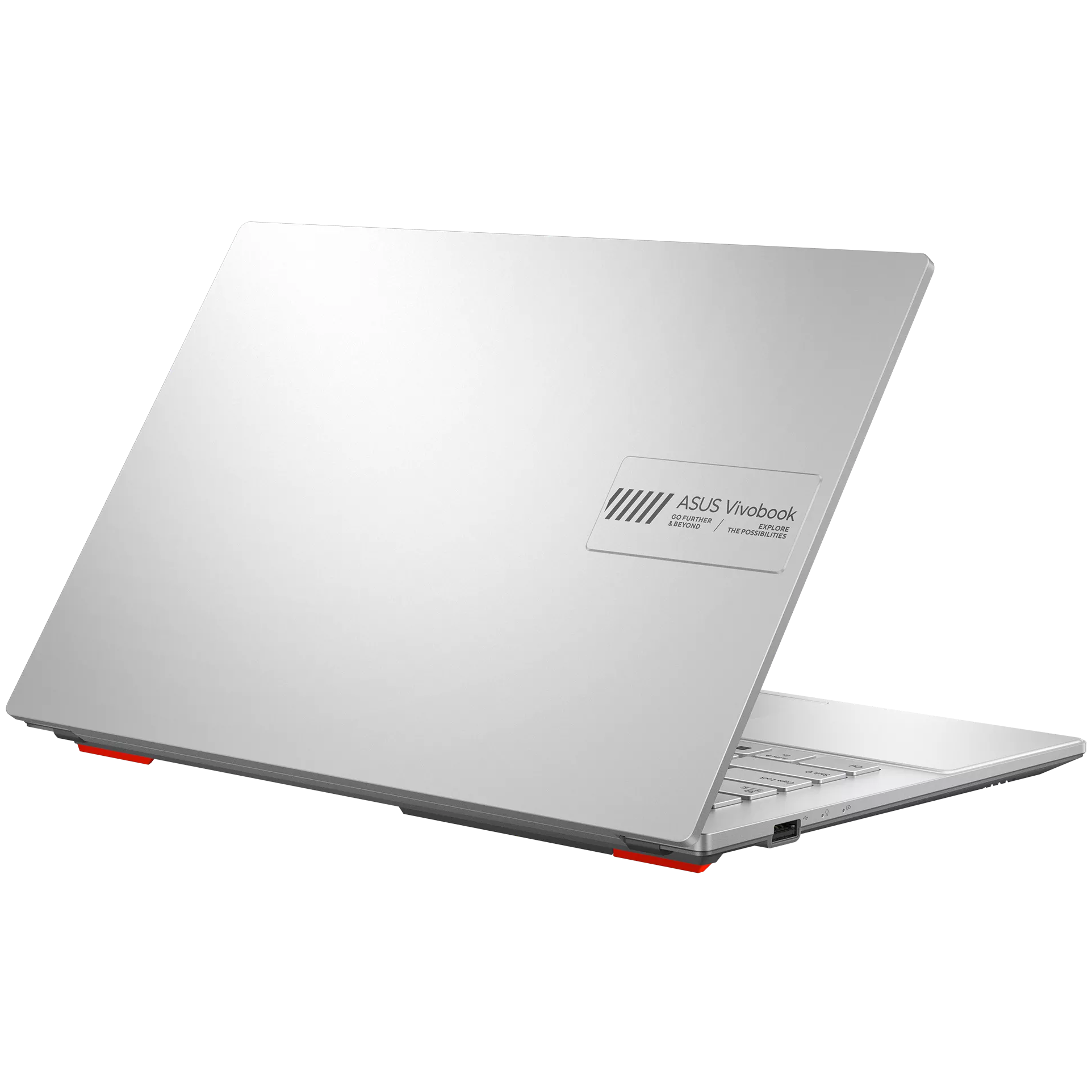 A large main feature product image of ASUS Vivobook Go 14 (E1404) - 14", Athlon Silver, 4GB/128GB - Win 11 Notebook