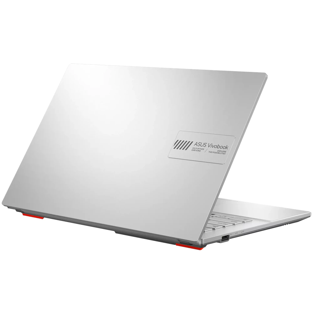 A large main feature product image of ASUS Vivobook Go 14 (E1404) - 14", Athlon Silver, 4GB/128GB - Win 11 Notebook