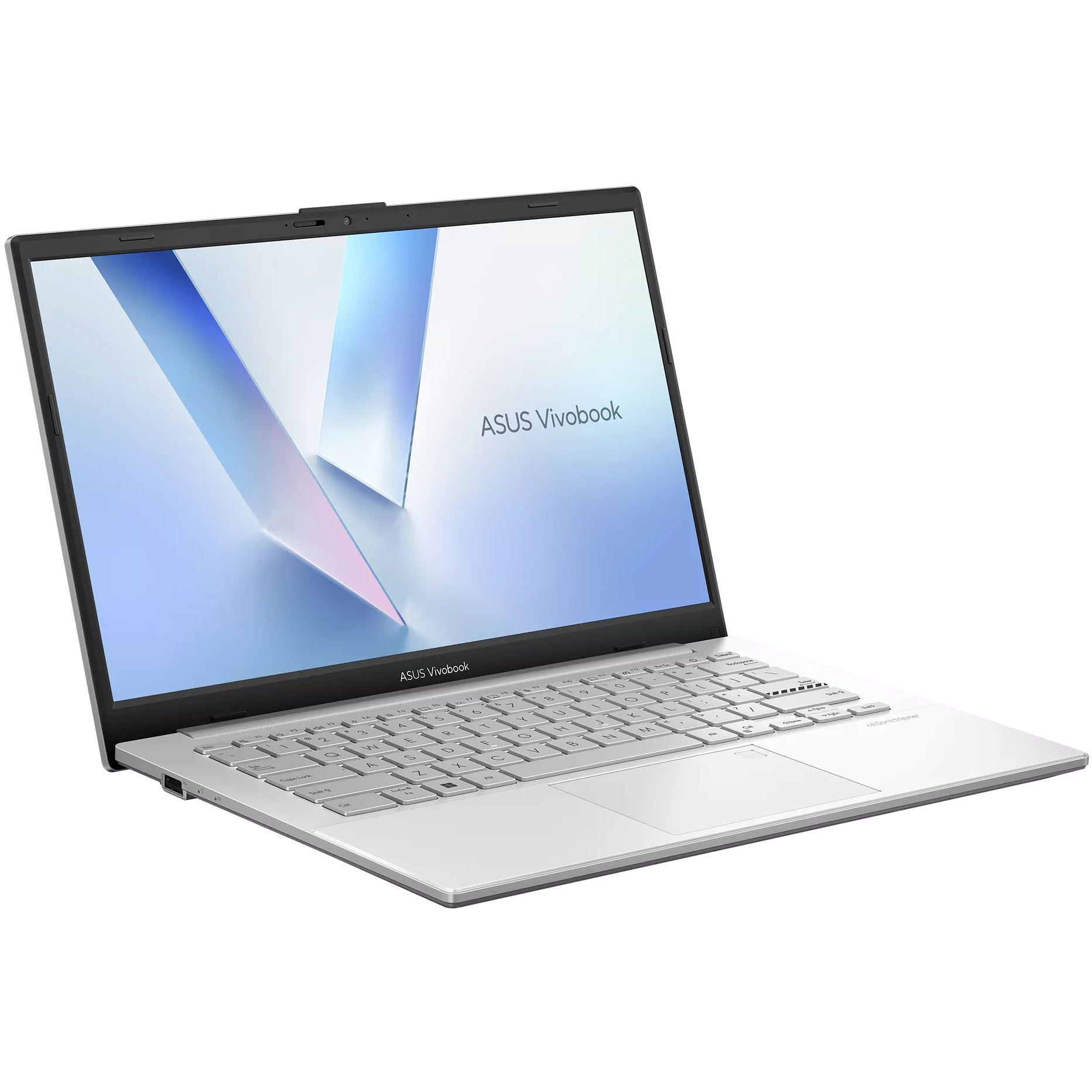 A large main feature product image of ASUS Vivobook Go 14 (E1404) - 14", Athlon Silver, 4GB/128GB - Win 11 Notebook