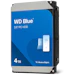 A product image of WD Blue 3.5" Desktop HDD - 4TB 128MB