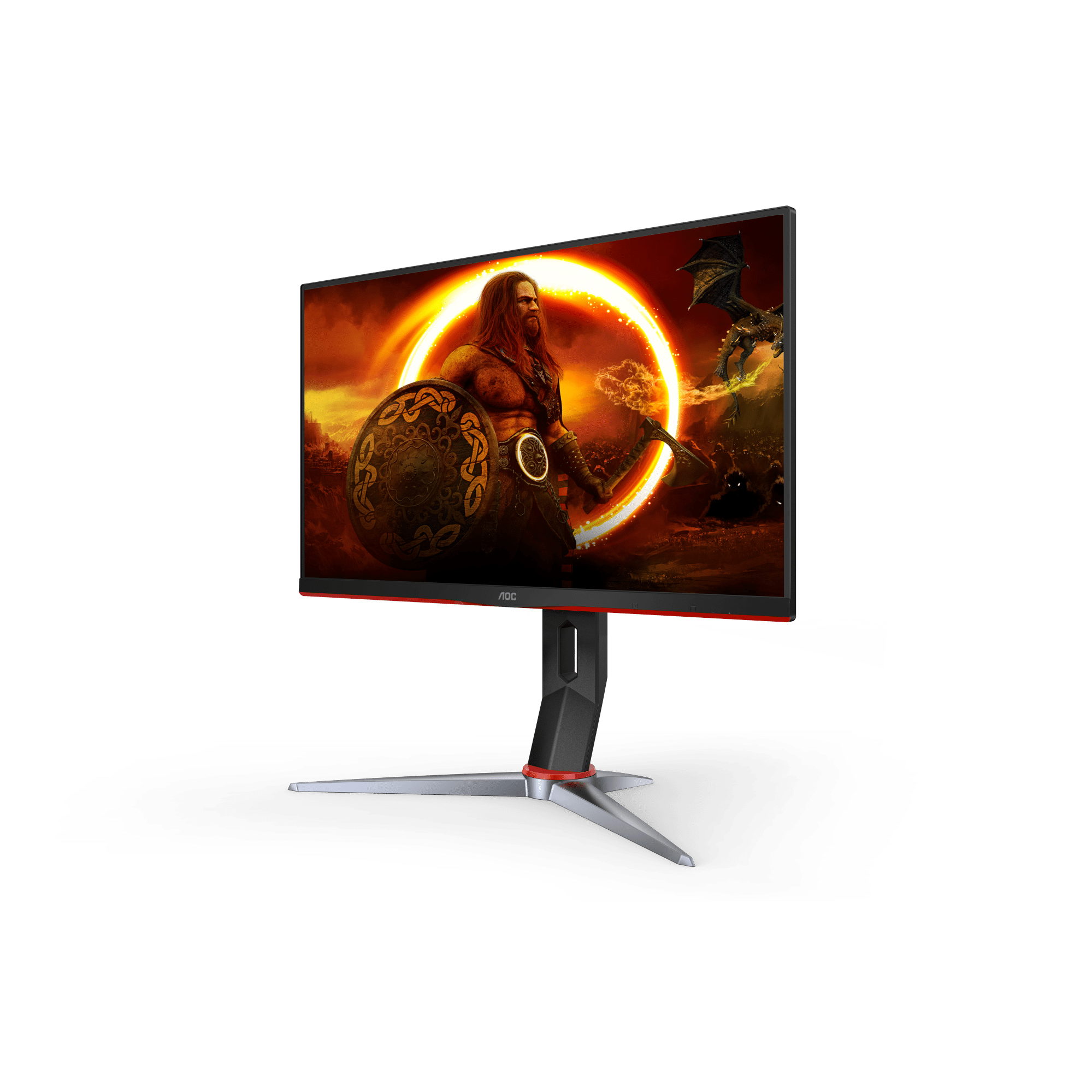 A large main feature product image of EX-DEMO AOC Gaming 24G2SP 23.8" FHD 165Hz IPS Monitor