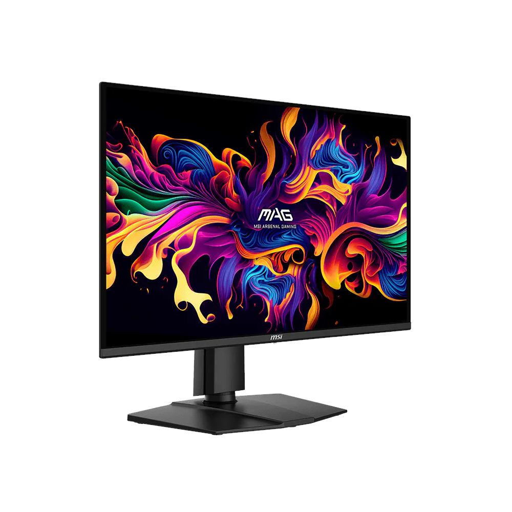 A large main feature product image of MAG 274QP QD-OLED X24 - 27" 1440p 240Hz 0.03ms Gaming Monitor