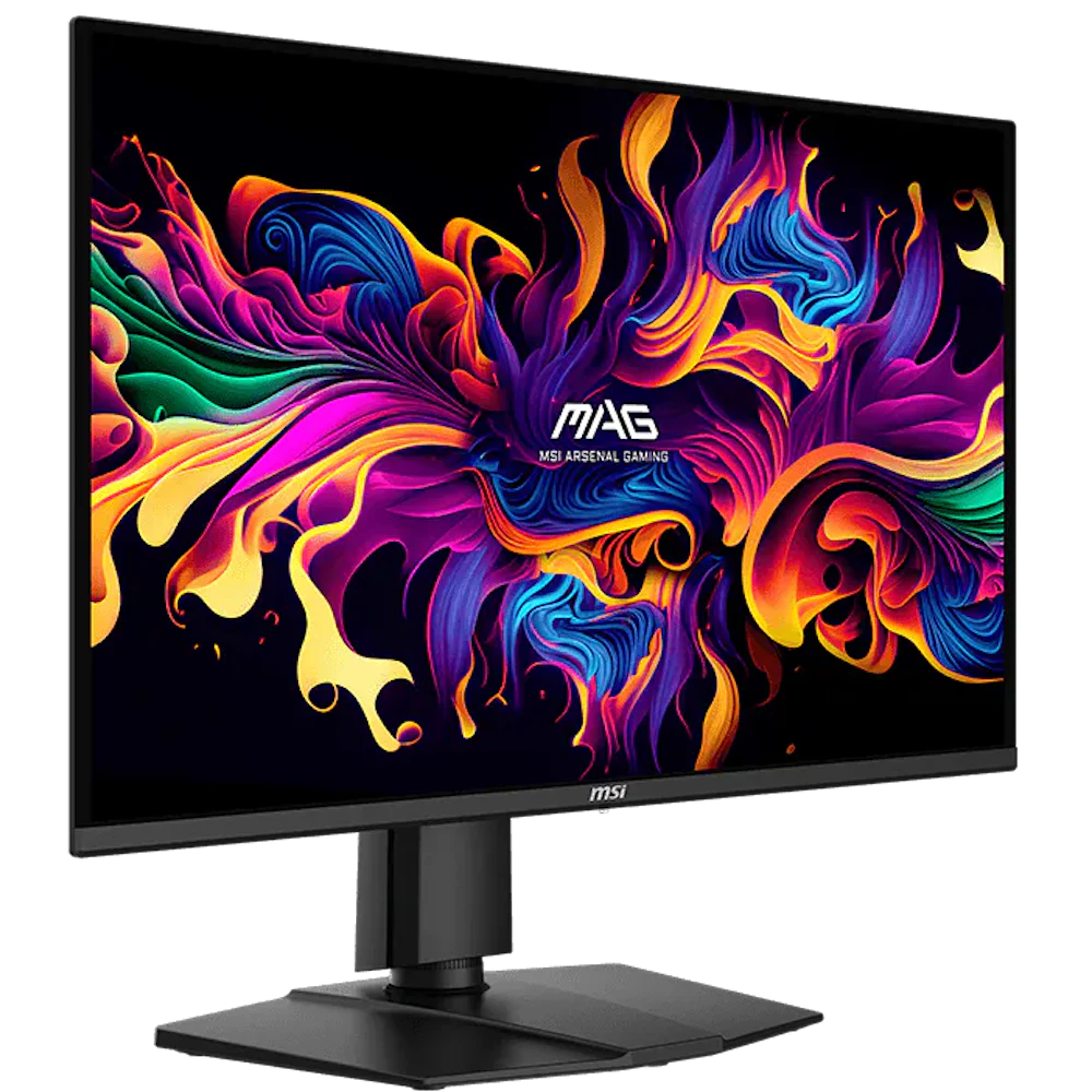 A large main feature product image of MAG 274QP QD-OLED X24 - 27" 1440p 240Hz 0.03ms Gaming Monitor