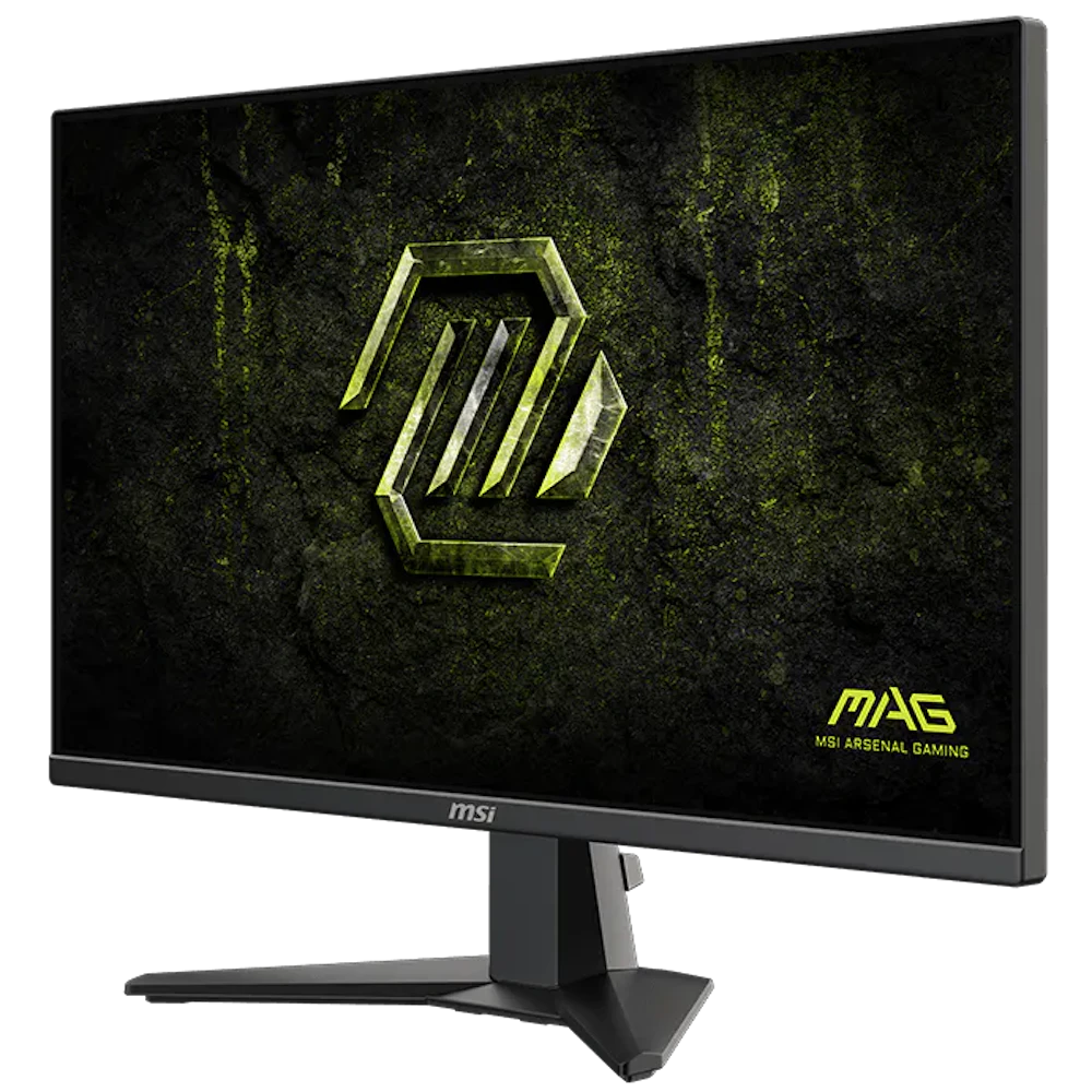 A large main feature product image of MSI MAG 275F E20 - 27" 1080p 200Hz 0.5ms Rapid IPS Gaming Monitor