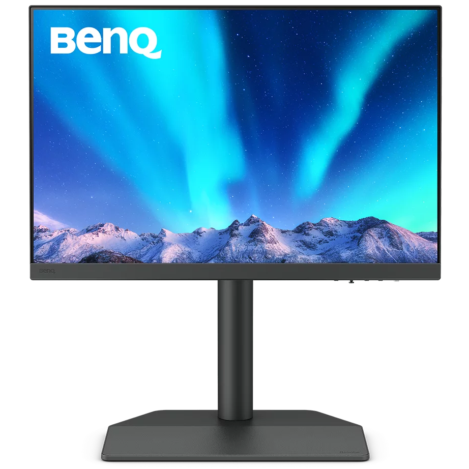 A large main feature product image of BenQ SW242Q - 24" 1600p 60Hz IPS Photographer Monitor