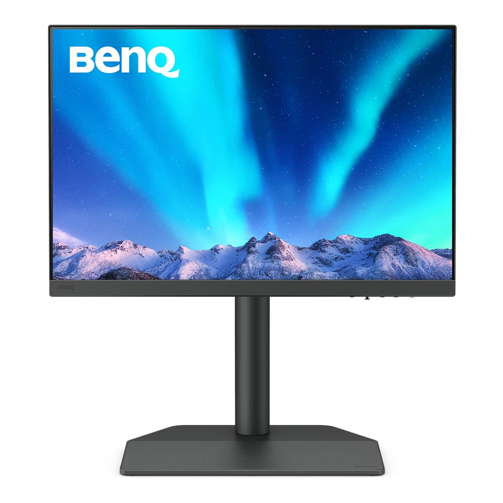 A large main feature product image of BenQ SW242Q - 24" 1600p 60Hz IPS Photographer Monitor