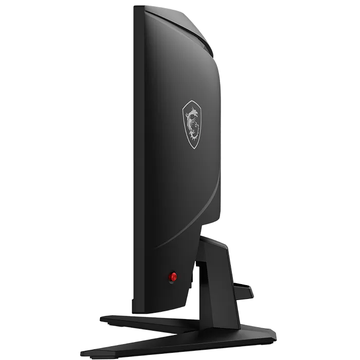 A large main feature product image of MSI MAG 275CF X24 -27" 1080p 240Hz 0.5ms Rapid VA Gaming Monitor