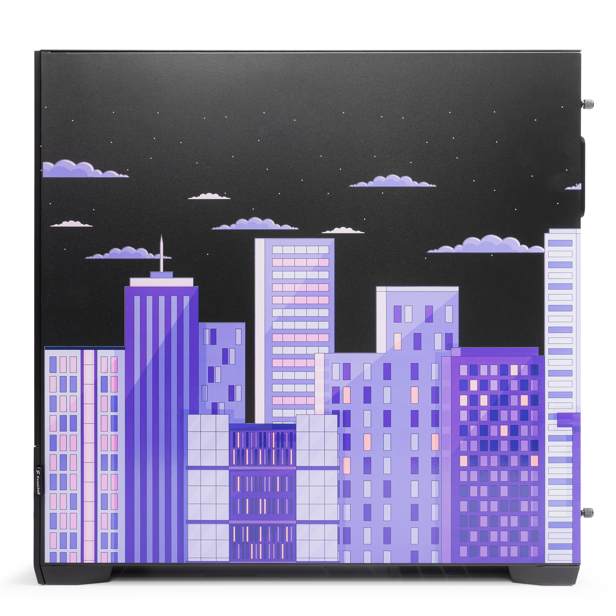 A large main feature product image of EX-DEMO PLE Pop Black A770 Prebuilt Ready To Go Gaming PC