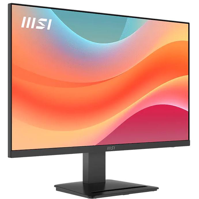 A large main feature product image of MSI PRO MP273Q E7 - 27" 1440p 75Hz 1ms IPS  Business Monitor