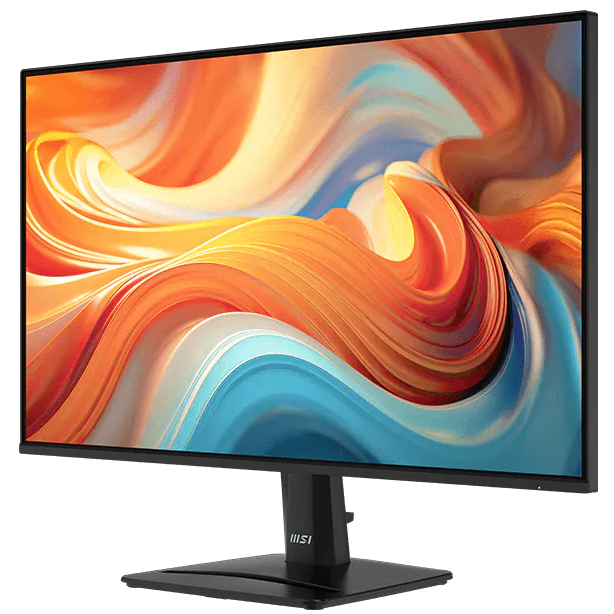 A large main feature product image of MSI PRO MP271 E14A - 27" 1080p 144Hz 1ms IPS Business Monitor