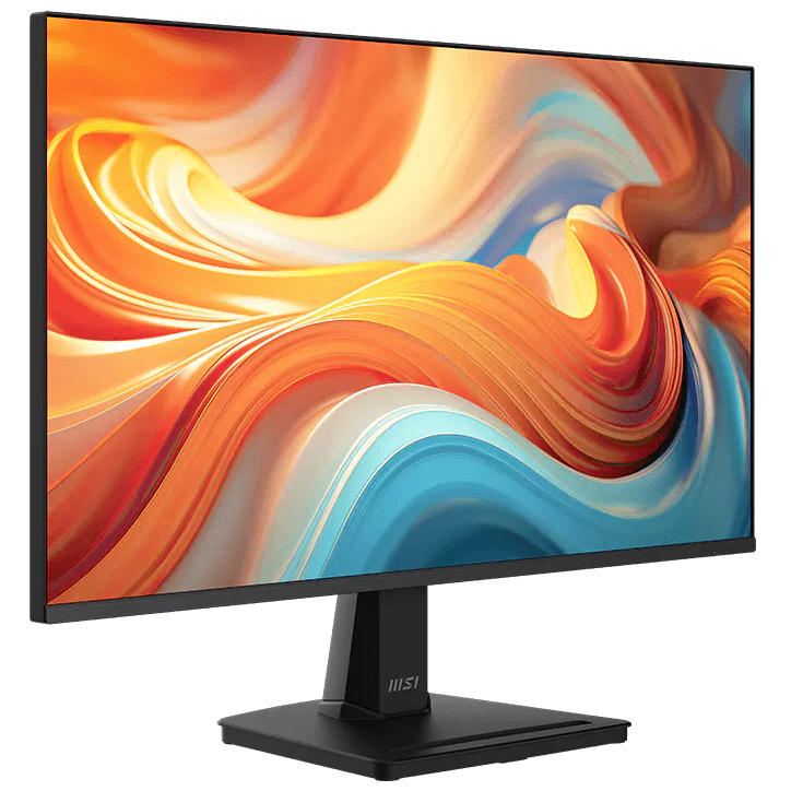 A large main feature product image of MSI PRO MP251 E14L - 25" 1080p 144Hz 1ms IPS Business Monitor