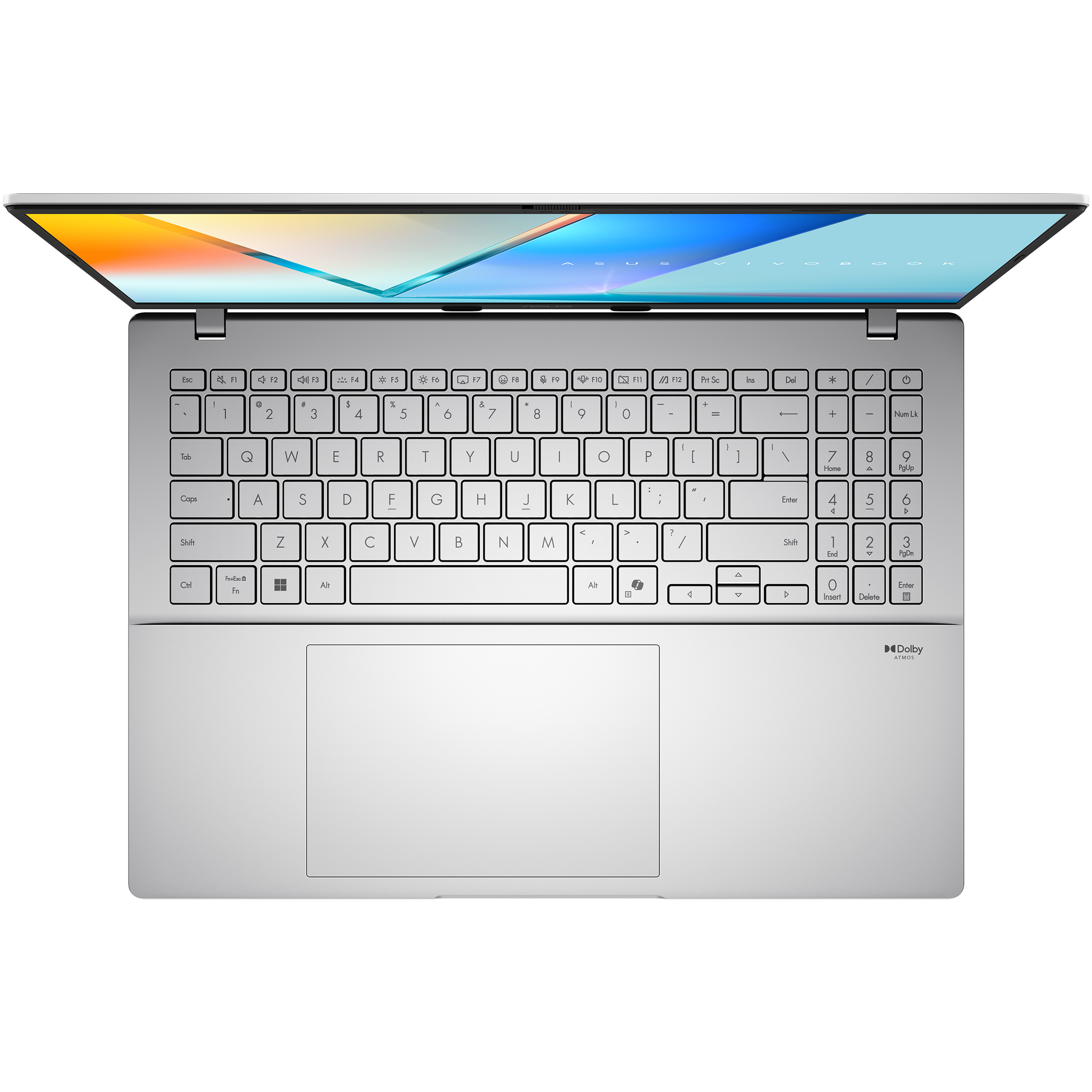 A large main feature product image of ASUS Vivobook S16 (D3607) - 16" OLED, Ryzen AI 7 445, 32GB/1TB - Win 11 Copilot Notebook